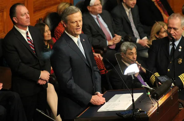 Gov. Baker Reviews Work, Touts Investment Plans In SOTC Address