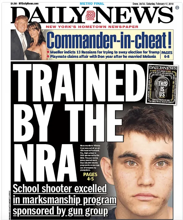 NRA ‘Trained’ Florida School Shooter?  No — But Don’t Tell Mainstream Media That