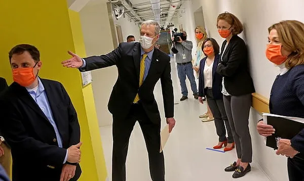 Massachusetts Governor Declines Comment on Lawsuit Claiming He Has Overreached During Coronavirus Emergency