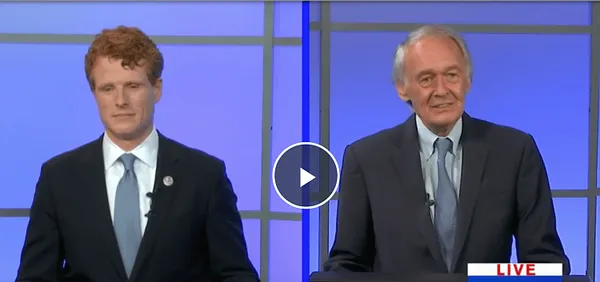 Markey and Kennedy Discuss Church-Going Habits; Markey Mentions Priesthood