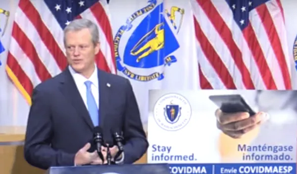 Fourteen-Day Quarantine Has Been Working in Massachusetts Because People Haven’t Been Willing To Rent Here, Governor Says