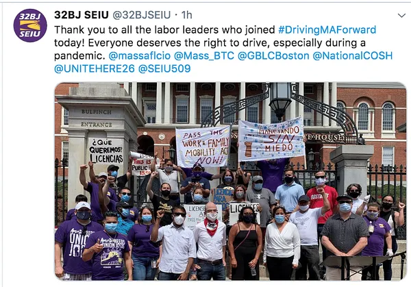 Union Proclaims Fast To Try To Get Driver’s Licenses for Illegal Immigrants in Massachusetts