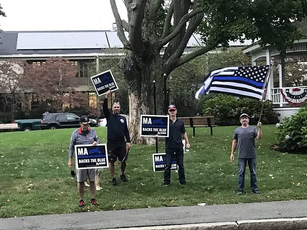 Massachusetts Republicans Pay Respect To First Responders On September 11