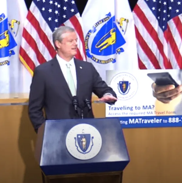 Charlie Baker Declines Comment on Ranked Choice Voting