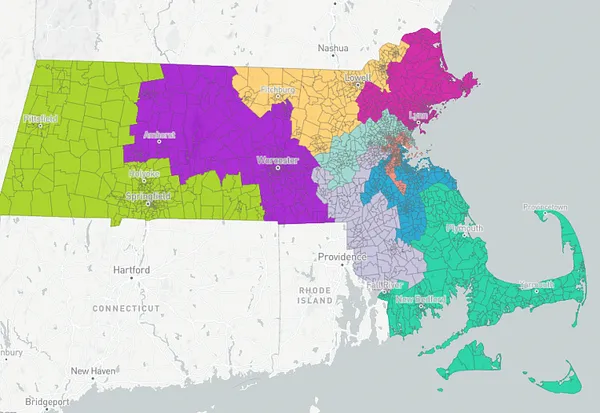 One Massachusetts Congressional District Becomes More Republican, The Rest More Democratic
