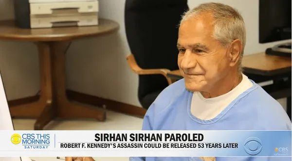 RFK Killer Recommended For Parole