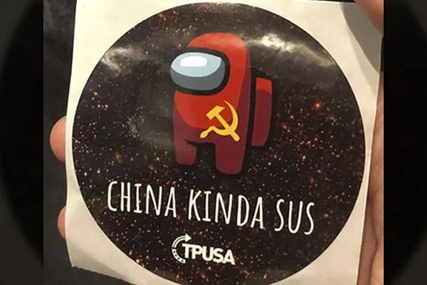 Emerson College Suspends Turning Point USA Chapter Over Stickers Critical Of China