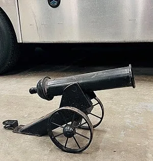 Drug Raid In Maine Yields Drugs, Pistols, Cash … Off-Road Vehicle … Cannon