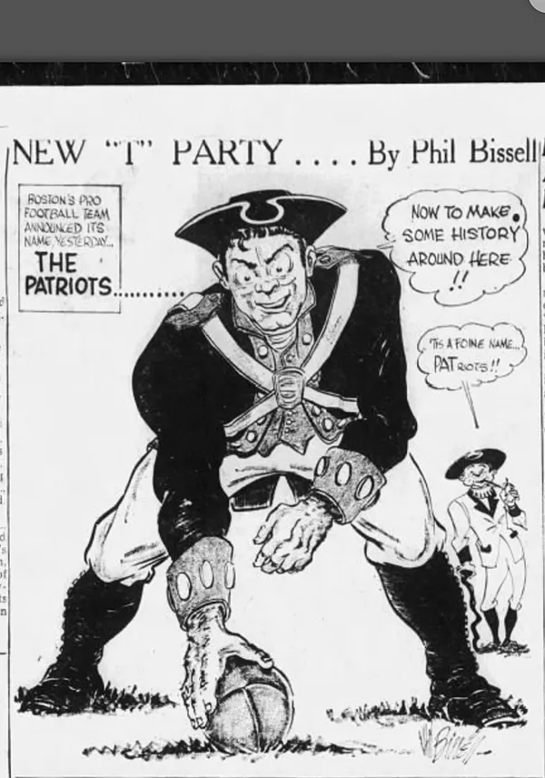 Nonagenarian Rockport Resident Created Classic New England Patriots Logo