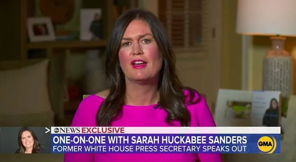 Sarah Huckabee Sanders Tapped To Give Republican Response To State of The Union