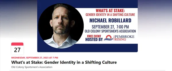 ‘Gender Identity in a Shifting Culture’:  Local Pembroke Group Hosts Talk