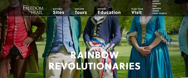 New Freedom Trail Tour, ‘Rainbow Revolutionaries,’ Coming To Boston This June