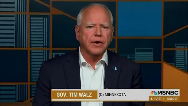 Boston Hotel Among Tim Walz Fund-Raising Stops This Week
