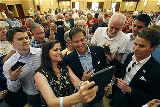 Rubio revisits childhood in Vegas, calls Putin a criminal