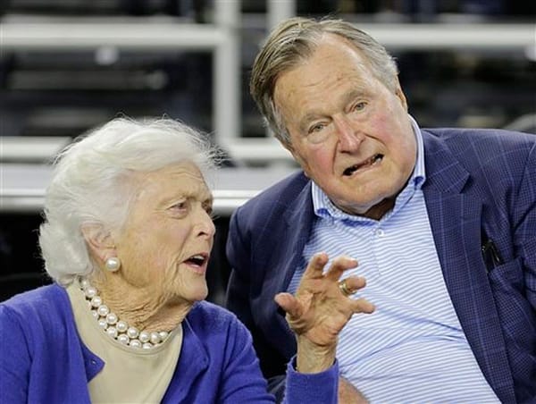 Bush leaves hospital
