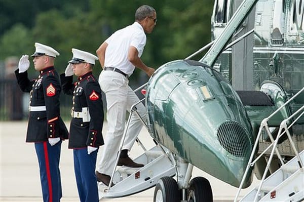 Obama gets early start on 54th birthday celebration