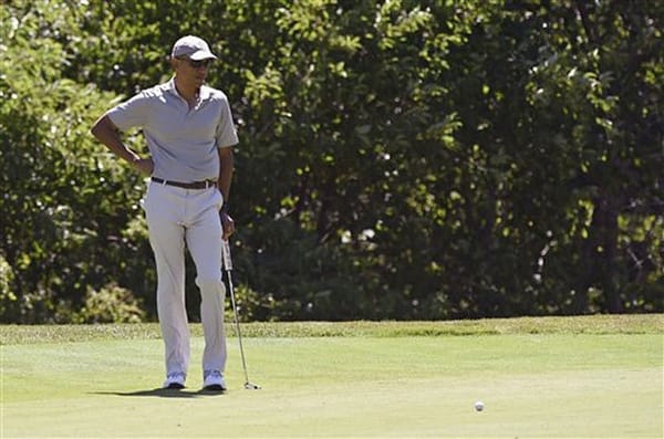 On vacation on Martha’s Vineyard, Obama accuses GOP of playing politics with Iran deal