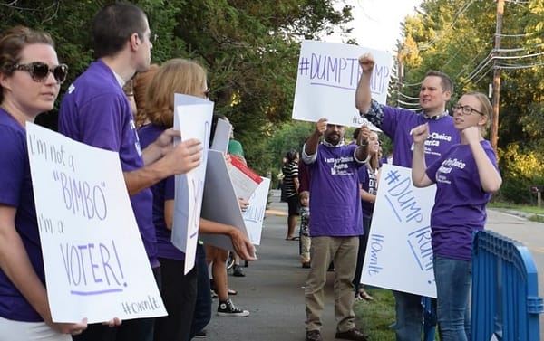 Trump speaks at $100-per-person event in Norwood