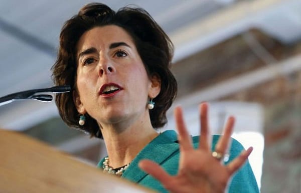 Raimondo touts Rhode Island on swing through Boston