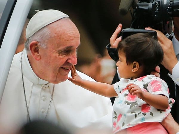 Pope Francis:  encouraging happiness at a higher level