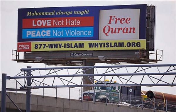 US Muslims hope new billboards reclaim Islam’s message