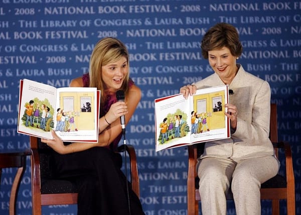 Laura Bush and daughter Jenna co-writing children’s book