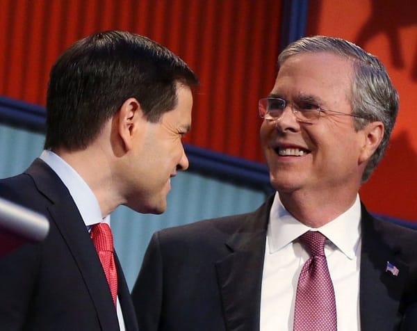 Can Rubio’s lean campaign keep up with Bush’s behemoth?