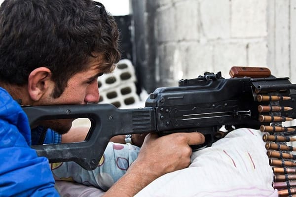 US airdrops small arms ammunition to Syrian Arab groups