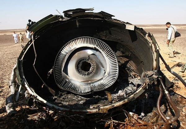 Airline exec says external impact caused Egypt plane crash