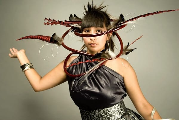 American Indian fashion show with a traditional twist​