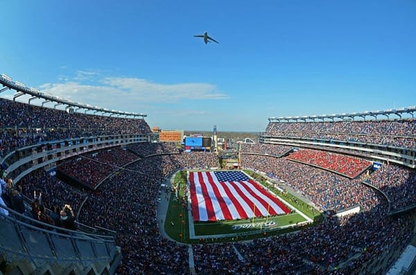 Paid patriotism