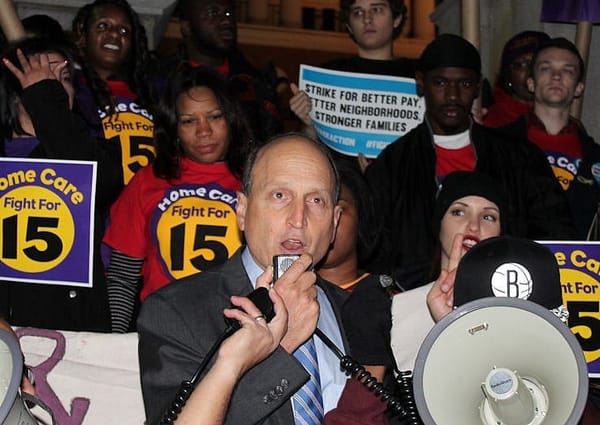 As workers rally, Labor panel passes $15 wage minimum