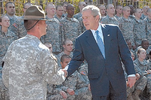 George W. Bush jumps back into presidential politics