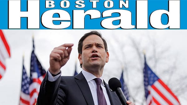 After dating Christie, Boston Herald looks for love with Rubio
