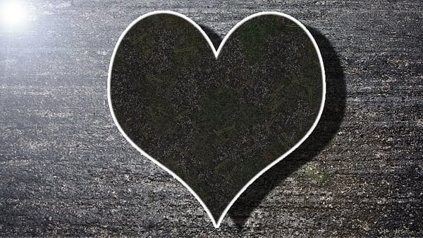 Poem: Tar paper heart