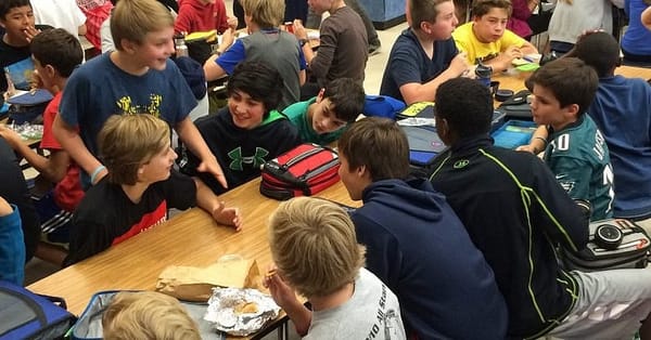 The boys fall into the gender gap