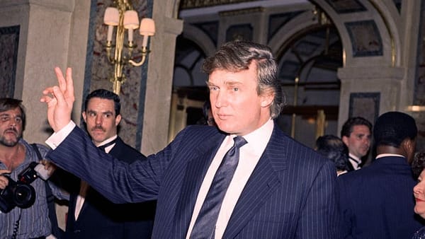 When man-about-town Trump posed as his own spokesman