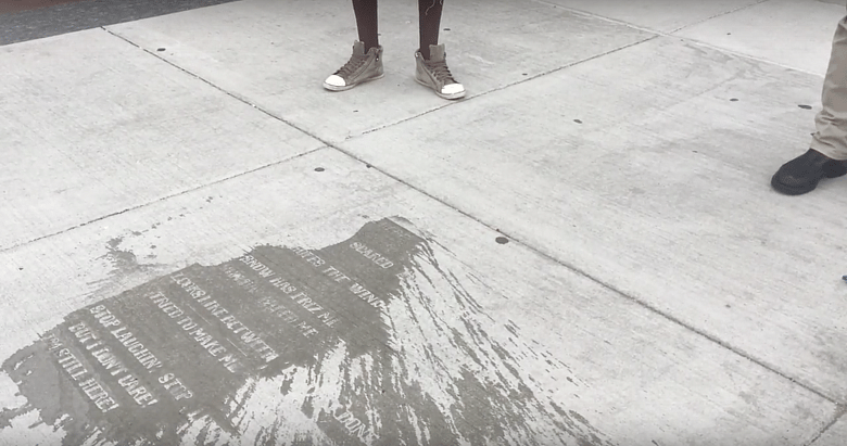 When rain falls, these lines aim to brighten your day