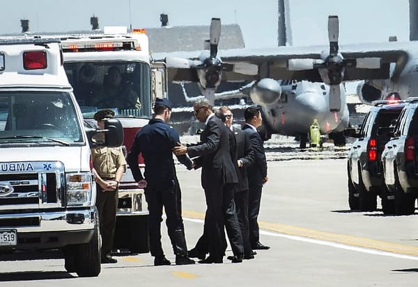 Jet crash mars Air Force ceremony in Colorado