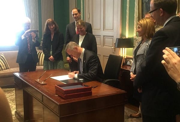 Baker signs public records overhaul into law