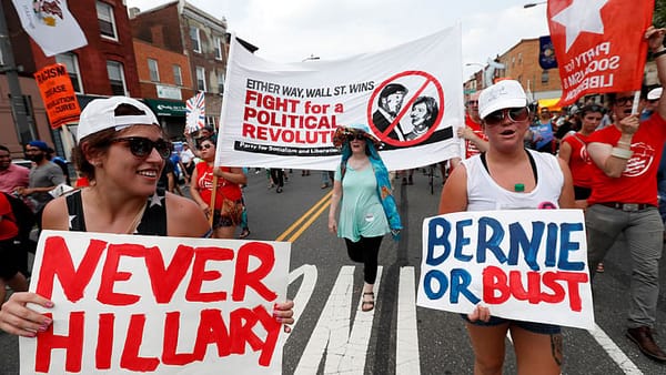 History and hostility as Clinton ascends to nomination