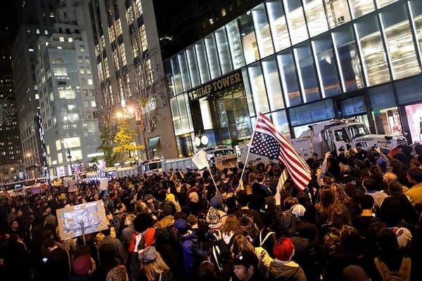 Democrats protest President-Elect Donald Trump nationwide