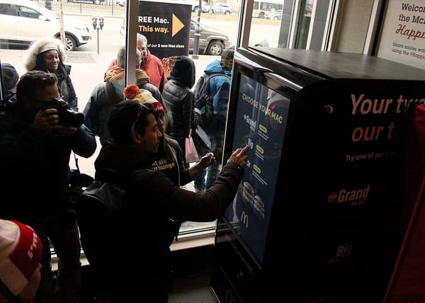 McDonald’s Burger Machine Unveiled As “Fight For $15” Moves Forward