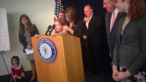 AG Healey Joins Beacon Hill Leadership And An 8-Year-Old From Melrose To Rip Trump’s Transgender Policy Shift