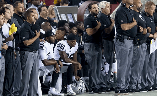 WOUNDED KNEE:  NFL Players Kneel for Social Justice, But Is Trend Now Splintering Liberals?