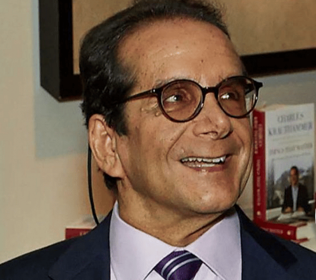 Charles Krauthammer, R.I.P.