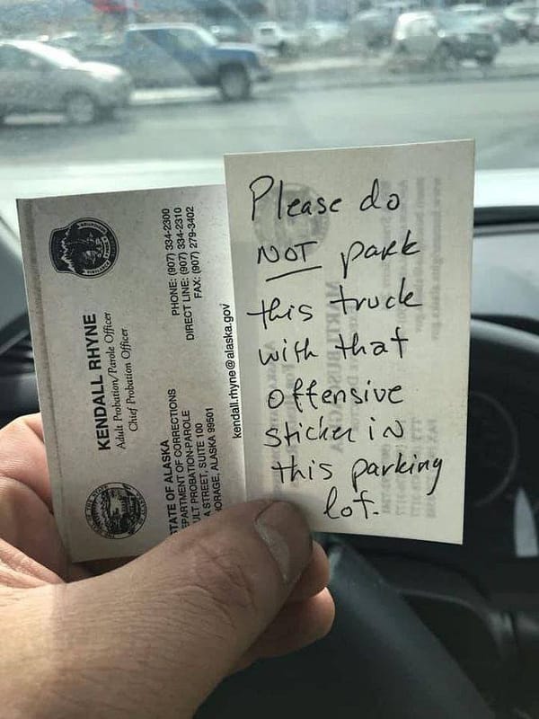 Alaska State Agency Head Quits After Shaming Gun Owner Over ‘Black Rifles Matter’ Sticker