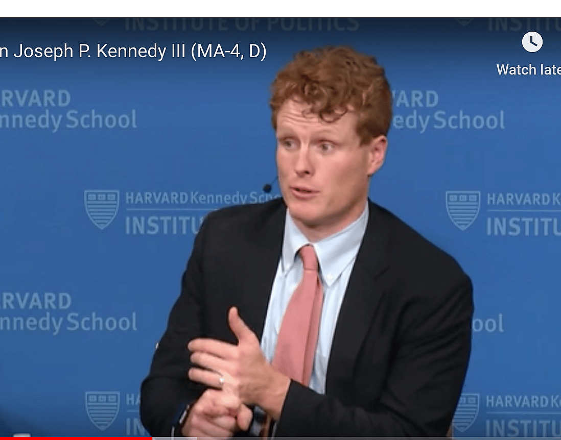 Joe Kennedy III Says He Won’t Primary Elizabeth Warren