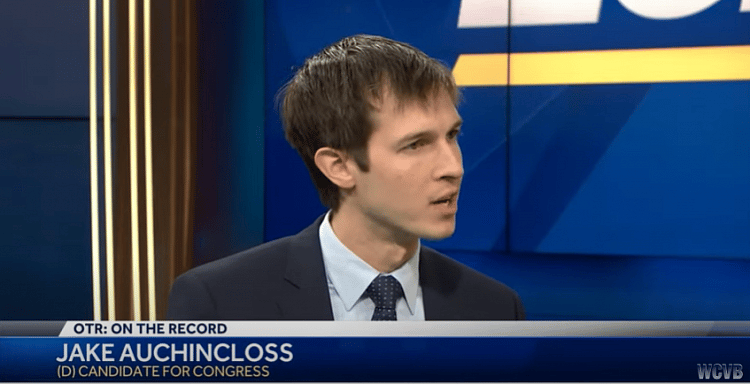 Jake Auchincloss Leading and Appears To Win Fourth Congressional District Democratic Primary