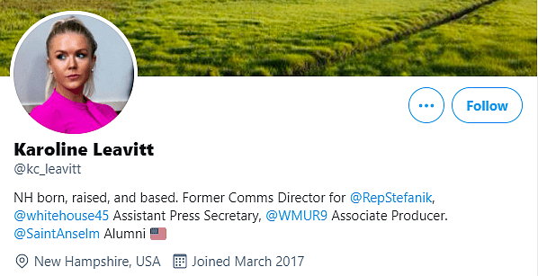 Former Trump Staffer May Run For U.S. House In First New Hampshire District